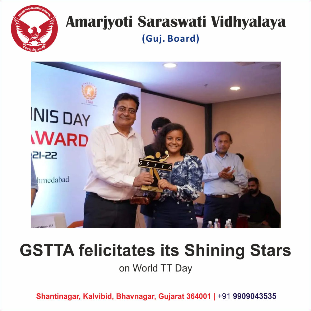 GSTTA felicitates its shining stars on World TT Day