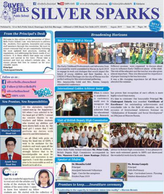 Silver Sparks August 2019 Edition
