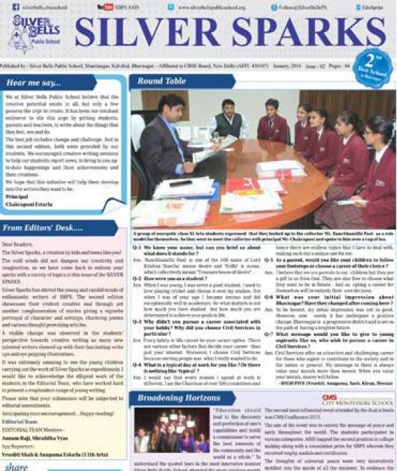 Silver Sparks January 2016 Edition