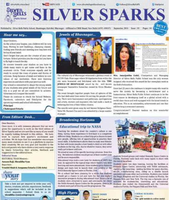 Silver Sparks July 2016 Edition