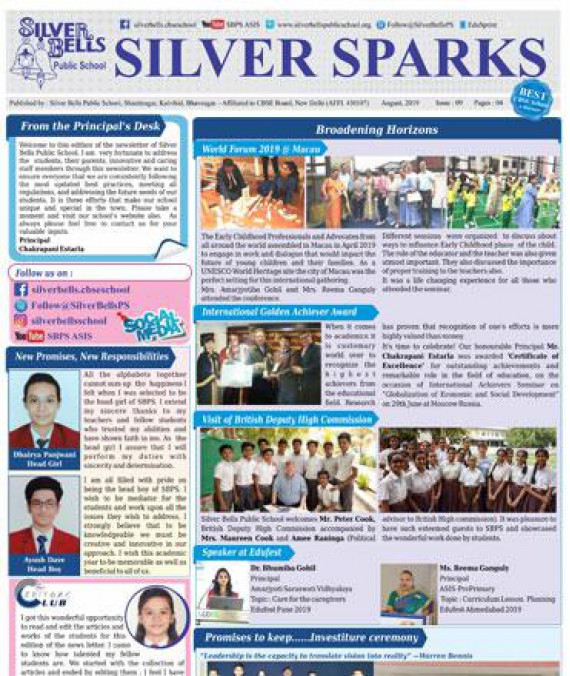 Silver Sparks Auguest 2019 Edition