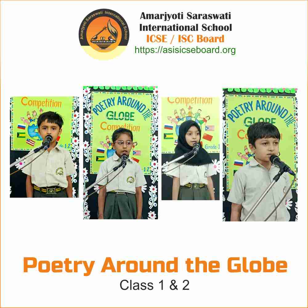 Poetry Around the Globe - Class 1 & 2