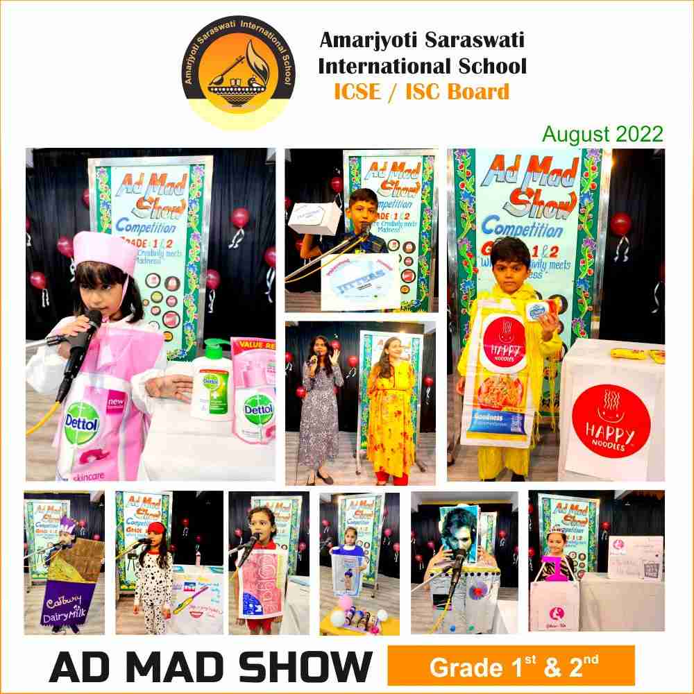 AD MAD SHOW | Grade 1st & 2nd | August 2022