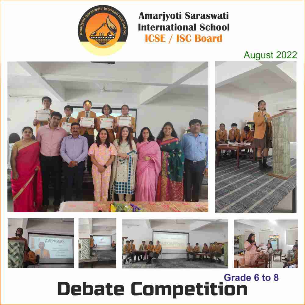 Debate Competition | Grade 6 to 8