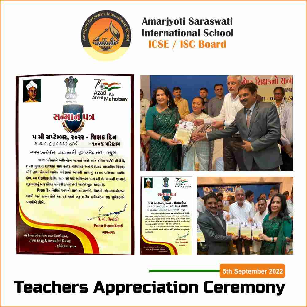 Teachers Appreciation Ceremony | 5th September 2022