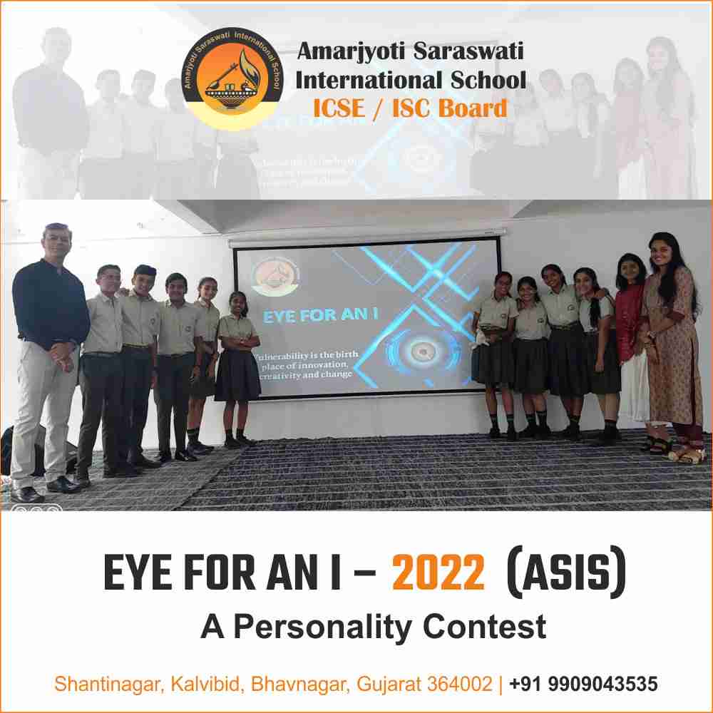 EYE FOR AN I – 2022 (ASIS) | A Personality Contest