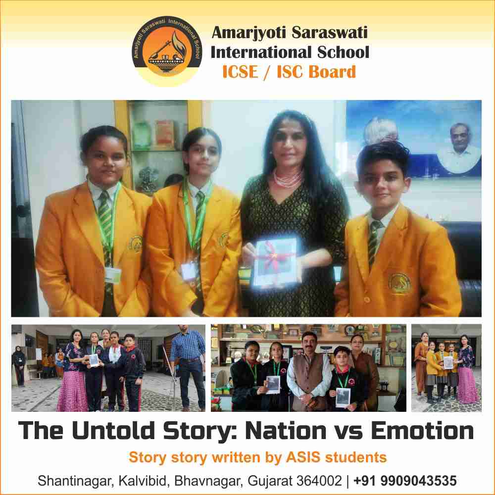 The Untold Story: Nation vs Emotion | Story story written by ASIS students | December 2022